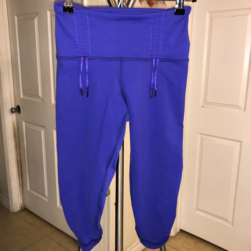 Lululemon Some Like It Hot Crop Purple